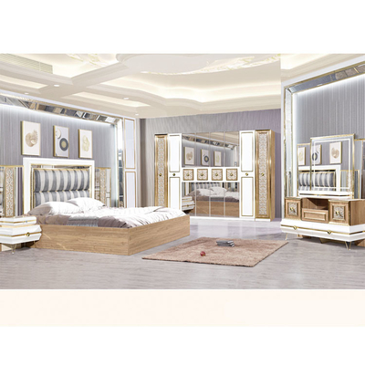Size Upholstered Beds ODM色の居間の家具一定王の2100*1550mm