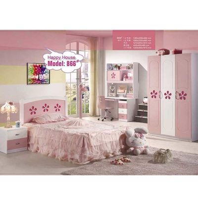 Cabriniの木製の子供の寝室はディズニーのピンクの王女を置いたKids Furniture