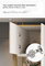 MDFのパネルの寝室の戸棚の家具のAlmirahの布の組合せの設計