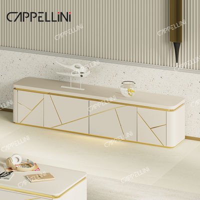 高級 モダン 木製 収納 リビング キャビネット 家具 ダイニング ブッフェ 木製 サイドボード キャビネット 鏡付き