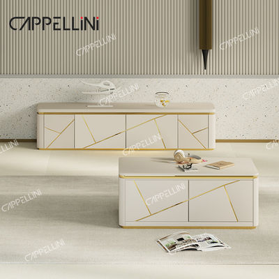 高級 モダン 木製 収納 リビング キャビネット 家具 ダイニング ブッフェ 木製 サイドボード キャビネット 鏡付き