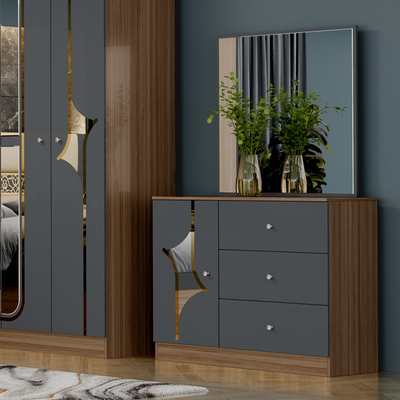 卸売 低価格 土耳其式 ダブルキングベッド 家庭用 木製枠 Mdf モダン 贅沢 フルサイズ ベッドルーム 家具セット