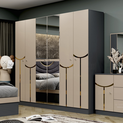 卸売 安い 高級 木製 枠 ダブル キングサイズ ベッド セット モダン ホーム トルコ 木製 MDF フル ベッドルーム セット 家具