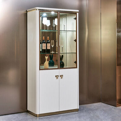 モダンラグジュアリーホーム 木製ダイニングテーブルと椅子セット 6人掛け 家具 ホワイト コンプリートウッドダイニングルームセット