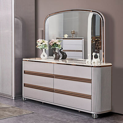 コンテンポラリーラグジュアリーレザーダブルベッドコンプリートベッドルームセット マスタールーム 木製フレーム モダンキングサイズベッドルーム家具セット