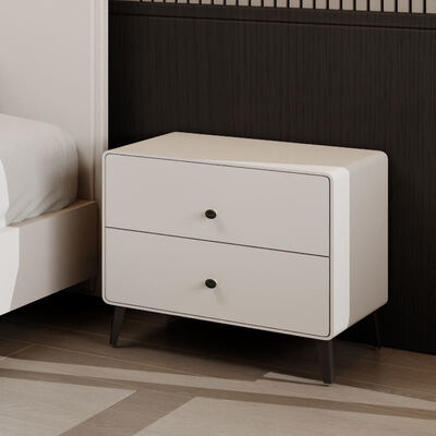 プレミアム・キングサイズの木製の寝室セット 収納用 快適なミニマリストの雰囲気を 豪華な現代的な寝室に