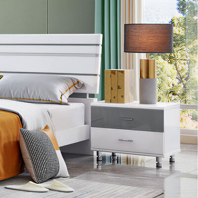 寝室家具セット マスター クラシック 木製 キングサイズ 収納 快適 高品質 ミニマリスト 高級 モダン 家具 寝室