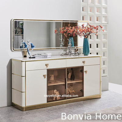 ホワイト モダン 豪華 食卓 セット 6 席 木製 食卓 家具 完成品 家具 木製 フレーム 食卓 セット 4 席