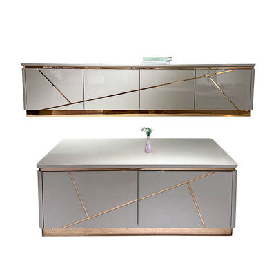 現代デザイン 木製 リビング テレビキャビネット 収納 家具 高級スタイル 木製MDFテレビスタンド