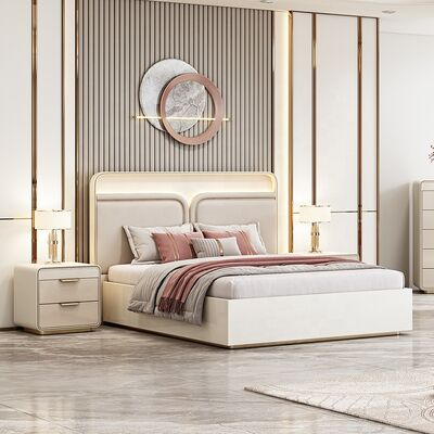 Juego De Muebles Para Dormitorio 現代の寝室セット キングサイズ ベッド ホテルルーム コンプリート ルックス モダン寝室家具セット