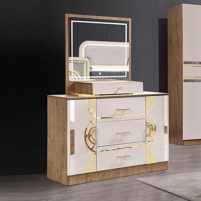 Chambre a Coucher コンプリート トルコ 寝室 セット 格安 卸売 マスター 部屋 サイズ ベッド 木製 モダン 寝室 家具 セット まだレビューはありません