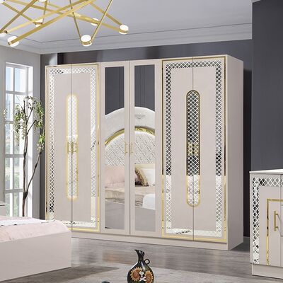 Chambre a Coucher コンプリートリート 2 席 寝室セット キングサイズ ベッドルーム スイート 木造枠 モダン 贅沢 寝室家具セット