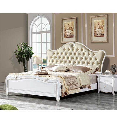 Size Double Minimalist Bed軽い頭板王はKDの容易な集まを置いた