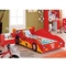 子供の寝室の家具はMDFの貯蔵2100mmを用いる木のレース カーのベッドを置く