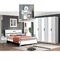 OEM ODMの現代高貴な最小主義の寝室セットの家具1800*2000mm