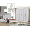 MDF PUの実質の木製のヨーロッパ式の寝室の家具は2000mmを置く