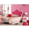 机のピンクの王女が付いているBed Cappelliniの女の子の寝室の家具1280*2050mm