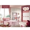 別荘の純木のピンクの子供の寝室の家具OEM ODM