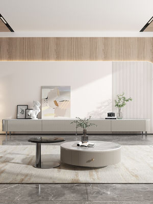 大理石TVのキャビネットの組合せのCabriniのスレートのコーヒー テーブル